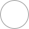 A white circle with a black border around it.